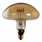 Vintage LED žárovka ve tvaru houby 5W E27 stmívatelná 2200K