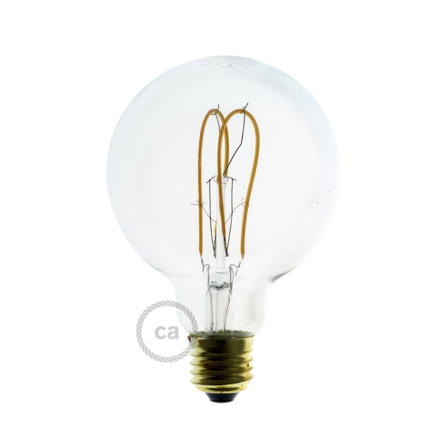 Flex 60, flexibilní nástěnné nebo stropní svítidlo, poskytuje rozptýlené světlo s LED žárovkou G95