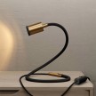 Flexibilní stolní lampička GU1d-one bez základny s malou bodovou objímkou