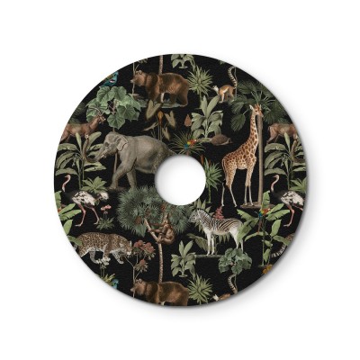 Ellepì mini stínidlo se zvířaty z džungle "Wildlife Whispers", průměr 24 cm - vyrobeno v Itálii