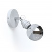 Fermaluce Metallo 90° Monochrome, nastavitelné kovové nástěnné nebo stropní svítidlo s objímkou E27 se závitem